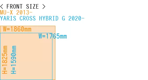 #MU-X 2013- + YARIS CROSS HYBRID G 2020-